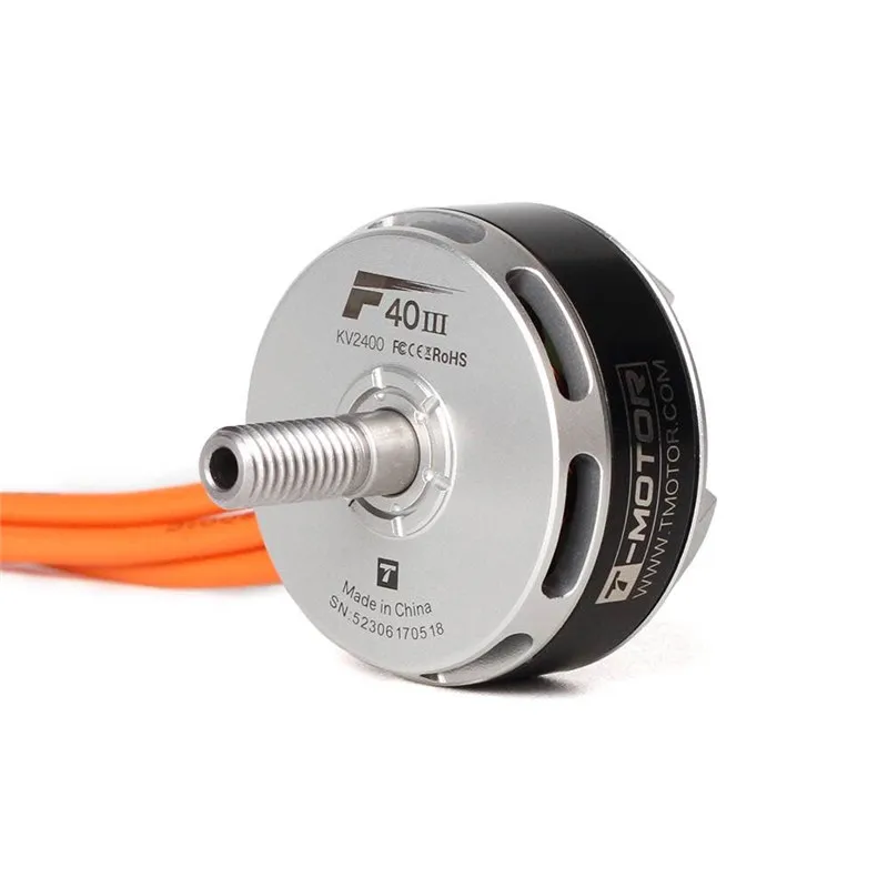 4 шт. T Motor F40III 2306 2750KV 3 4S высокоскоростной бесщеточный мотор для радиоуправляемых