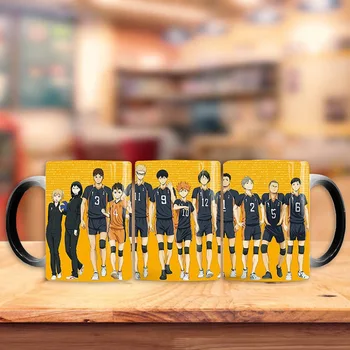 

Anime Volleyball Boy Mug Coffee Cup Funny Pattern Creative Drink Cup Tea Cup
