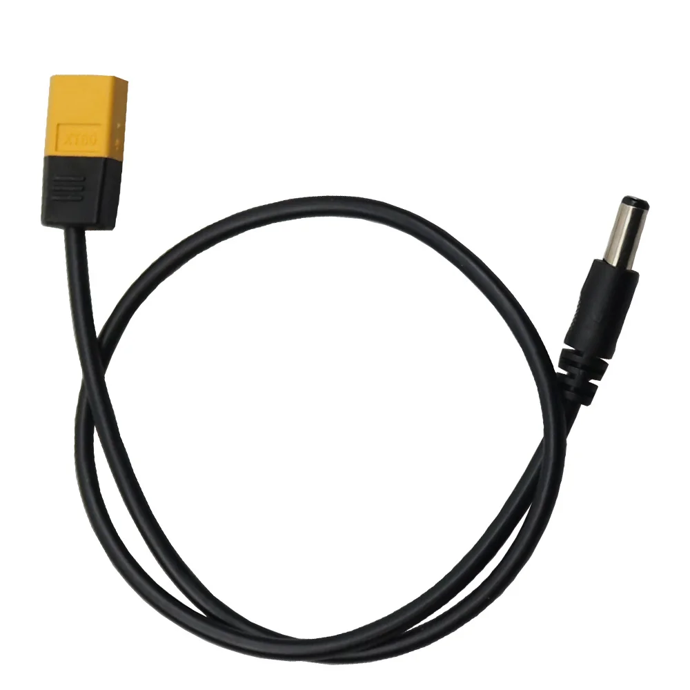 22AWG 30 см XT60 гнездовой разъем пули к гнезду DC5525 кабель питания 5 5x2 мм адаптер для