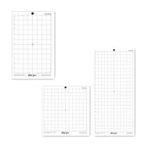 Прозрачный коврик для резки клейкий и липкий нескользящий гибкий коврик с сеткой для silhouette Cameo Cricut для резки