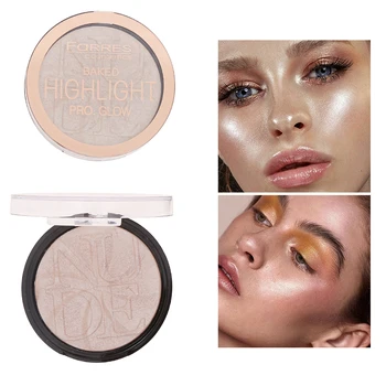 

Shiny Highlighter Facial Bronzers Palette Makeup Waterproof Long Lasting Brighten Personality Fashion Comfortable And Breathable