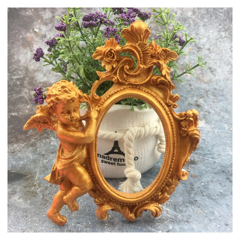 3D Angel Hold Frame силиконовые формы помадка шоколадная форма для ребенка день рождения
