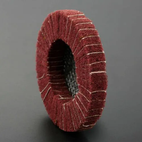 1* Polishing Buffing Cleaning Wheel Round Flap Disc Abrasive 320# Grit Durable