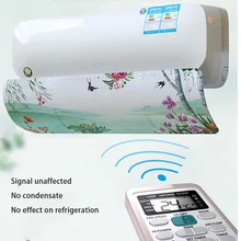 Крытый Подвесной кондиционер лобовое стекло анти-прямой выдув AC дефлектор бытовой кондиционер перегородка 90*27 см