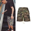 Vintage Camouflage Cargo Shorts Mens Three-dimensional Tailoring Pocket Oversized Cargo Camo Shorts Summer Street Casual Short