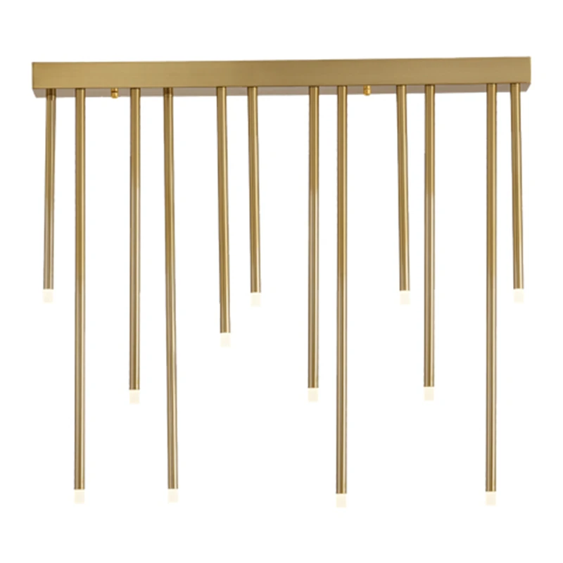 Modern LED Chandelier Lighting For Living Dining Room Black Gold New Hanging Lamp Iron Art Lighting Hanging Fixtures