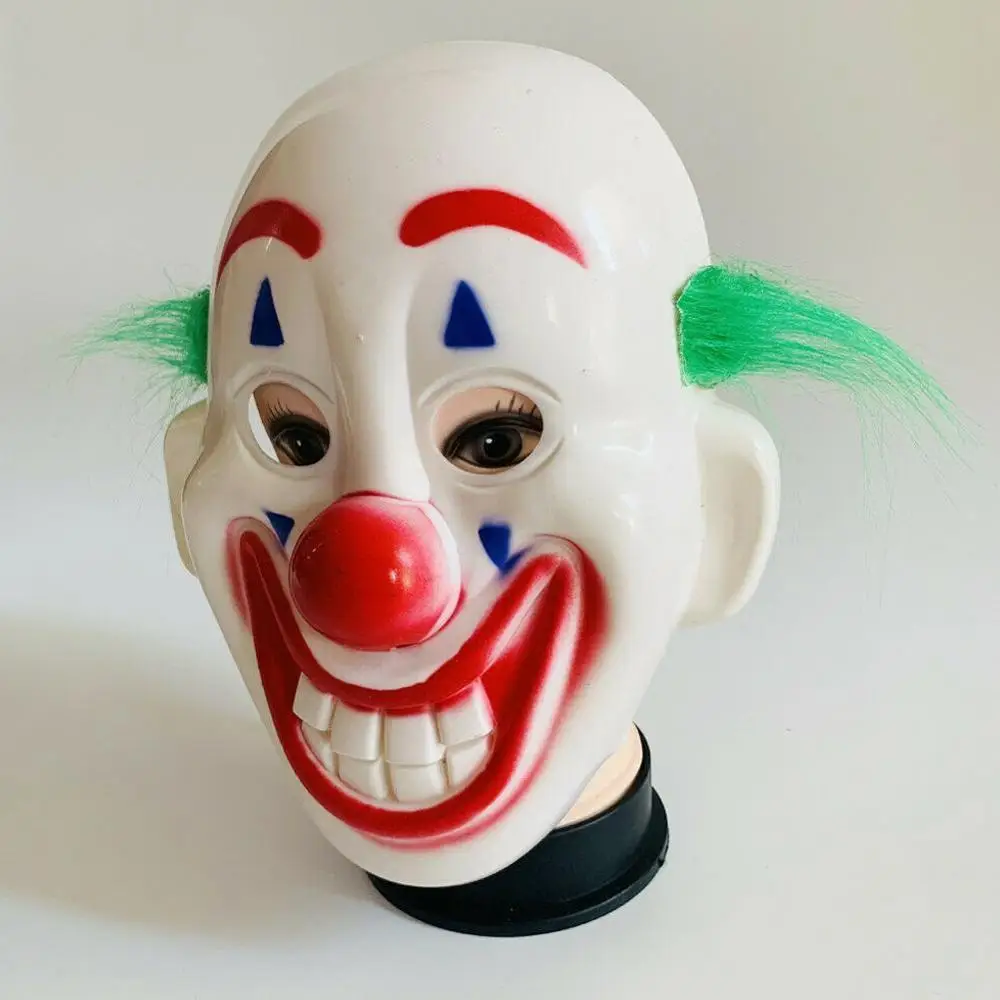 Косплей DC Movie Joker Arthur Fleck Mask Клоун маскарад Вечерние Маски на Хэллоуин сценические