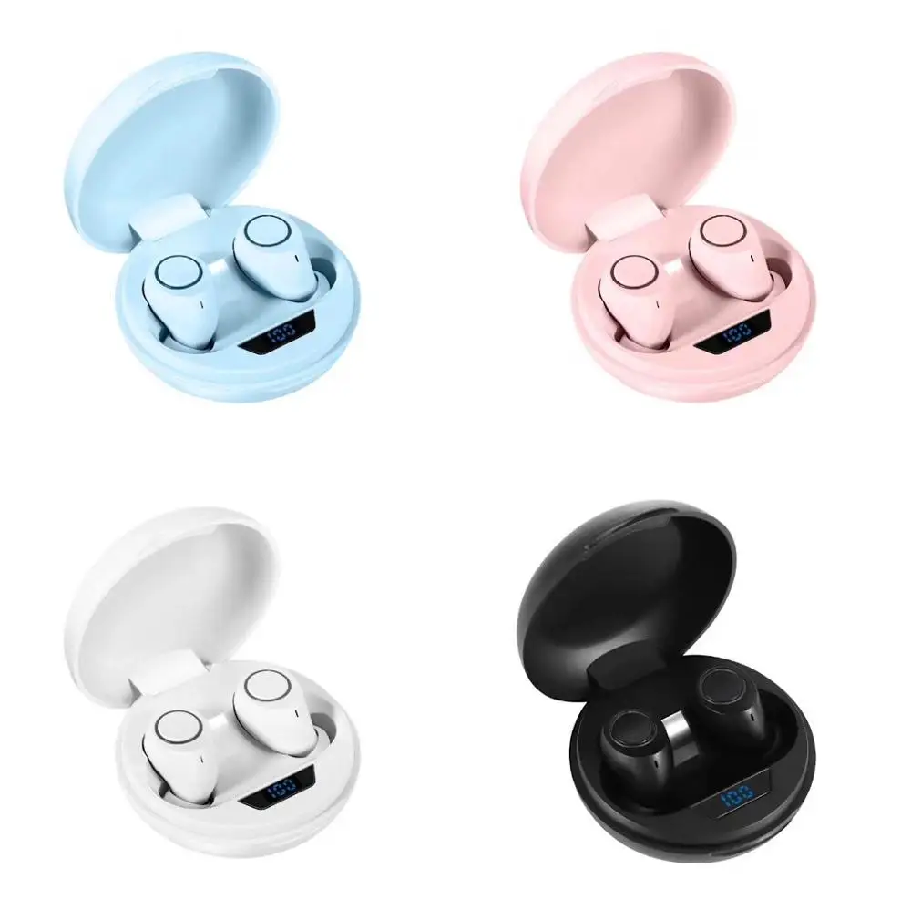 3D Stereo Headphone Wireless Bluetooth V5 0 Earphone Mini Earbuds With Mic Charging Box Sport Headset For Smart Phone