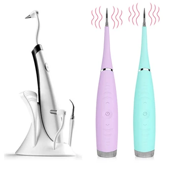 

New Electric Ultrasonic Sonic Dental Scaler Tooth Calculus Remover Cleaner Tooth Stains Tartar Tool Whiten Teeth Tartar Remover