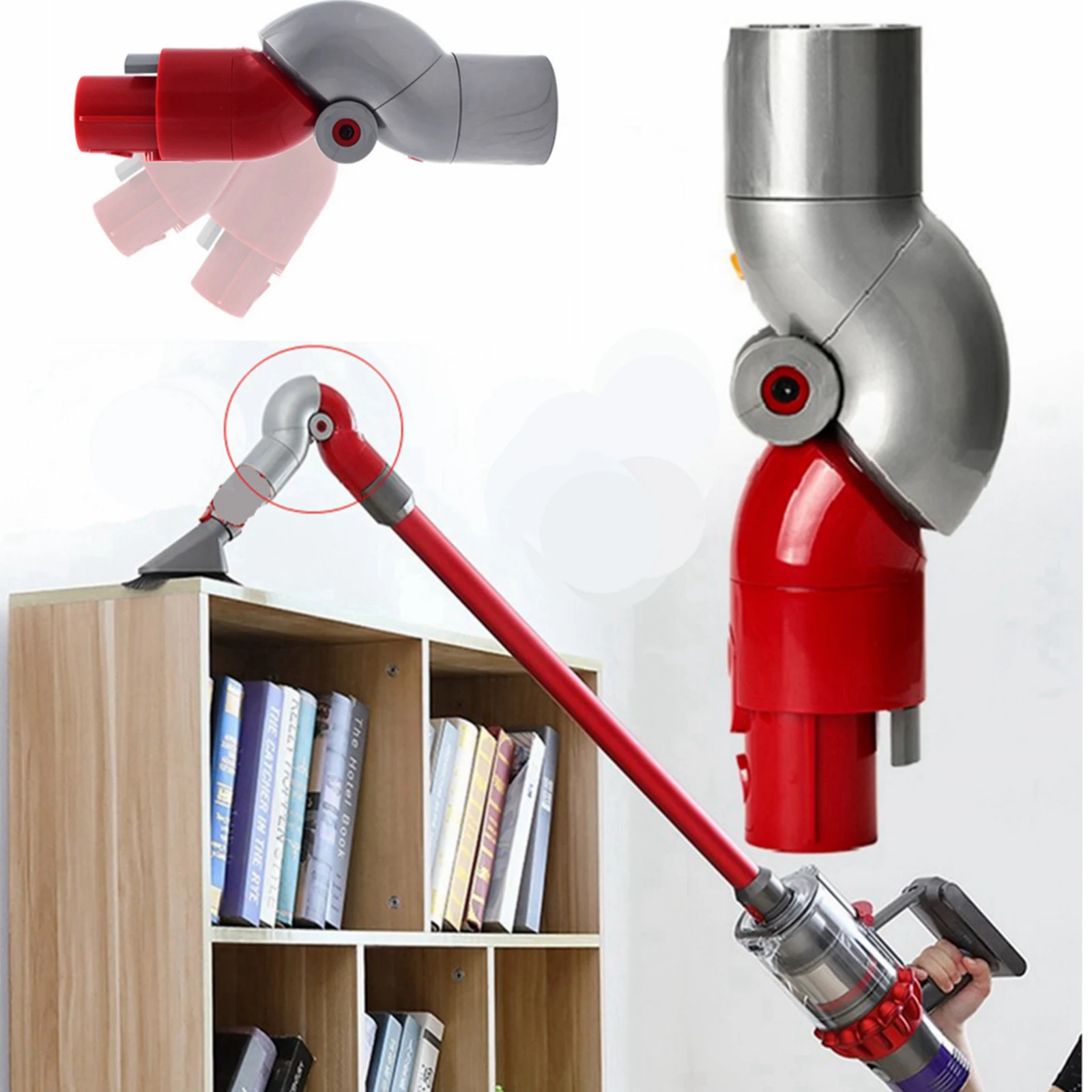 1pcs Bottom and Top Adaptor Up-Top Brush Adaptor Tool for  V8 V10 V11 Vacuums