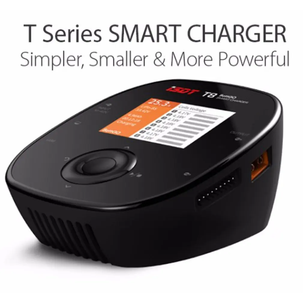 

ISDT T6 Lite 600W 25A Intelligent Smart Battery Balance Charger Discharger for 2S-6S Lipo Battery for RC Drone