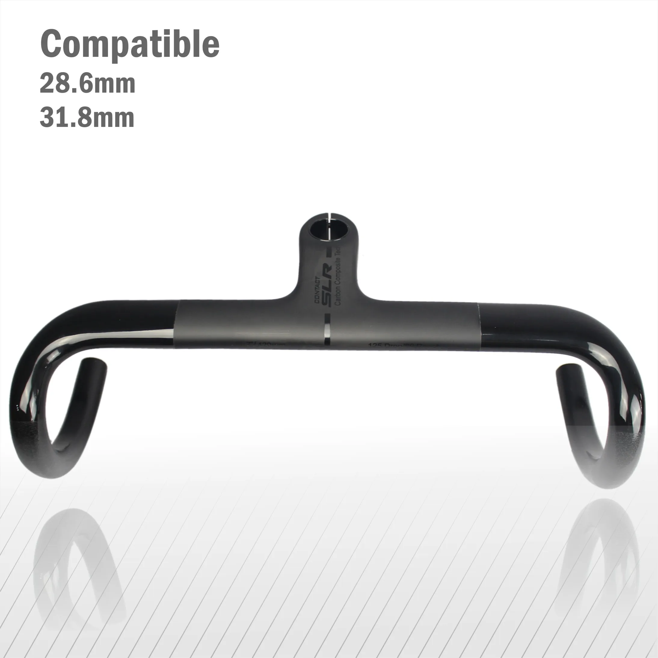

2020 Compact Design Road Bike Handlebar 31.8mm and 28.6mm Steer compatible Bicycle handlebar