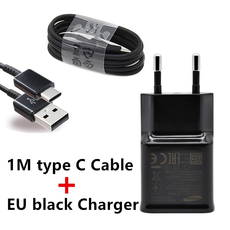 Кабель usb type C настенное зарядное устройство для Xiao mi redmi K20 PRO note 7 7s Y3 mi NOTE 2 3 MAX 3 mi X 2S 2 mi 9 SE 8 для samsung galaxy S8 S9 - Тип штекера: charger with cable