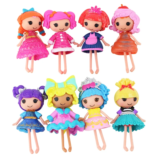 Mini Dolls Latex Character Figures Toy Miniature New random color