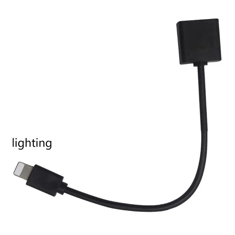 15 см кабель для быстрой зарядки с Micro USB/type C/Для iPhone интерфейс для JUUL комплект - Цвет: lighting