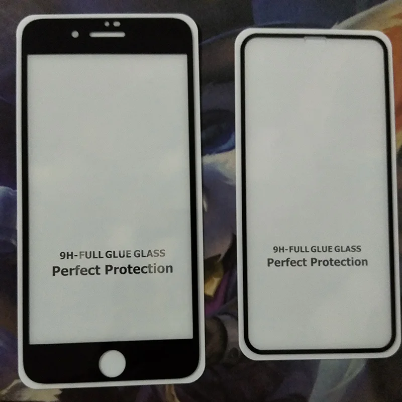 Закаленное стекло для iphone X XS Max XR 6 6s 7 8 plus 10 Защитная пленка экрана s 6plus 7plus 5D HD