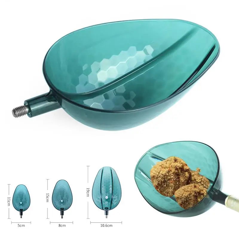 

Precise Travel Water Baiting Throwing Spoon Fish Baits Tool Sea Waterpark Holiday 8 Mm PC Feeding Particles Tackle Accessories