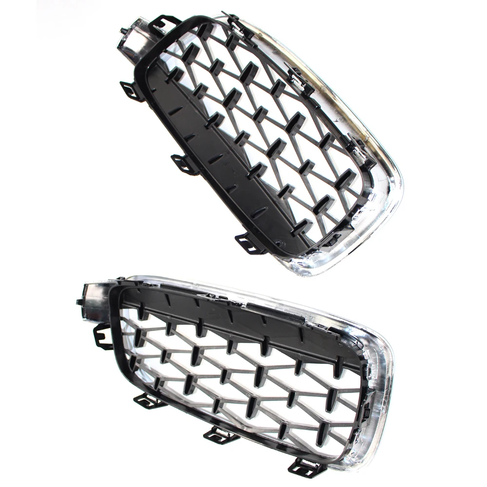 

1 Pair Car Vehicle Front Left+Right Kidney Grille Stylish For BMW F30 Sedan 2012-2017 F31 Touring 2012-2017 Car Kidney Grille