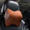 Car Neck Pillow Adjustable Head Restraint 3D Memory Foam Auto Headrest Travel Pillow Neck Support Holder Seat Covers Car Styling ► Photo 3/6