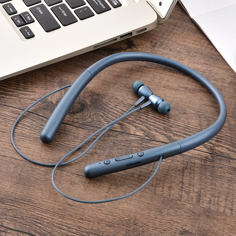 

New Headphone Hanging Neck Bluetooth Headset Sports Neck Hanging Running in-ear Stereo Built-in Microphone