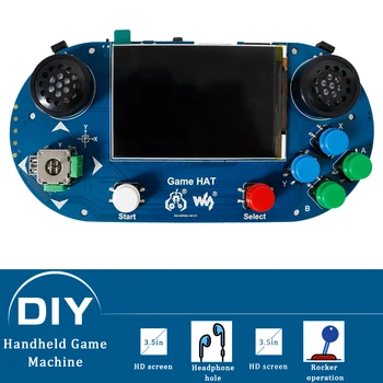 

3.5 inch IPS screen Raspberry Pi game console handheld game player expansion board Compatible with Raspberry Pi A+/B+/2B/3B/3B+