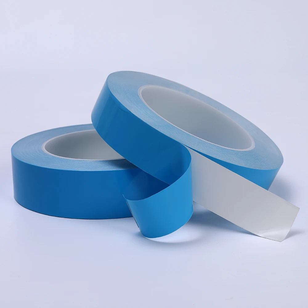 High Performance Double Sided Thermal Conductive Adhesive Tapes Apply to Heatsink LED IGBT IC Chip Computer CPU GPU Modules 25mm x 25 Meters High Performance Double Sided Thermal Conductive Adhesive Tapes Apply to Heatsink LED IGBT IC Chip Computer CPU GPU Modules 25mm x 25 Meters