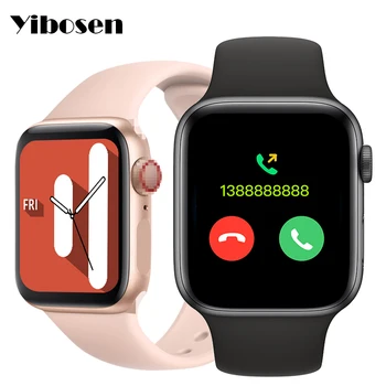 Yibosen IWO Air Plus Смарт-часы 1,54 "Bluetooth звонки пользовательский циферблат монитор здоровья Bluetooth динамик Smartwatch PK IWO MAX IWO 12