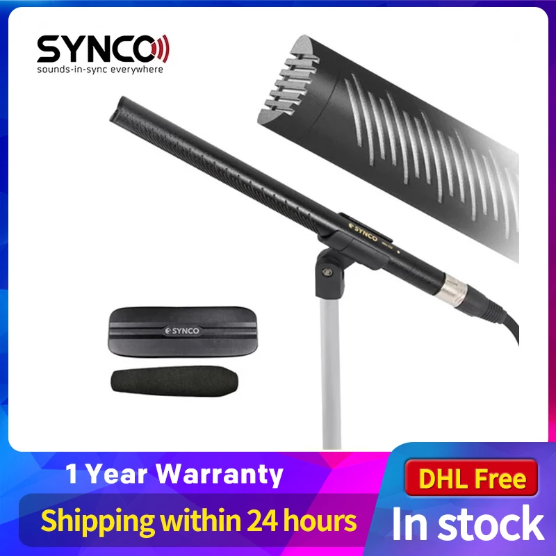 Synco Mic-D2 Hyper суперкардиоидный направленный конденсаторный микрофон с разъемом XLR
