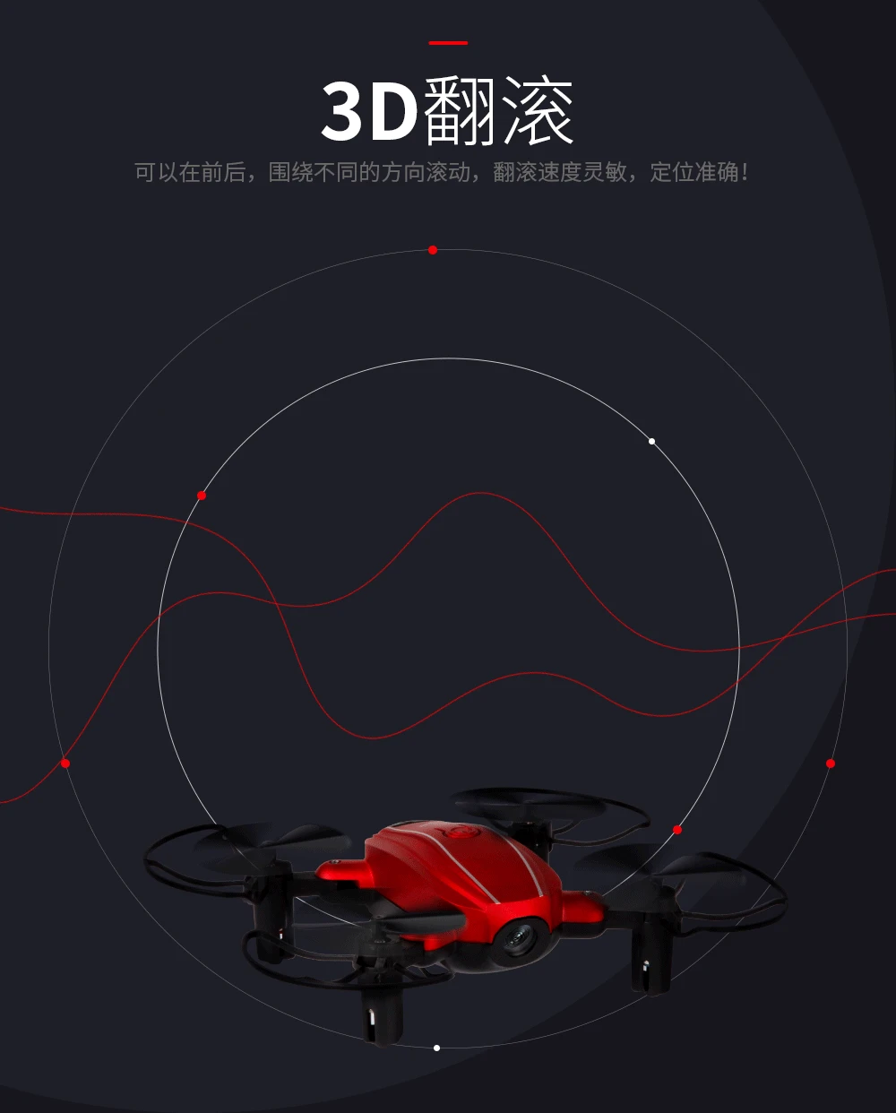 Портативный Дрон высокой четкости для аэрофотосъемки Jd-a7 набор с высокой гравитацией зондирования мини-пульт дистанционного управления четырехосный самолет