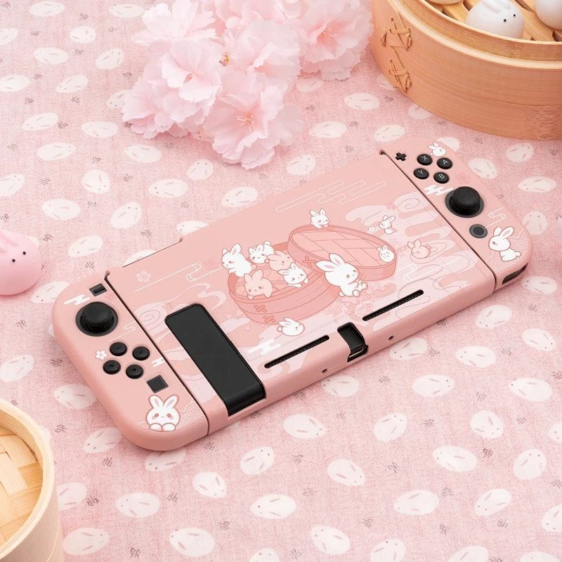 Geekshare переключатель для Nintendo тушеный хлеб кролик мультяшный милый десерт фея
