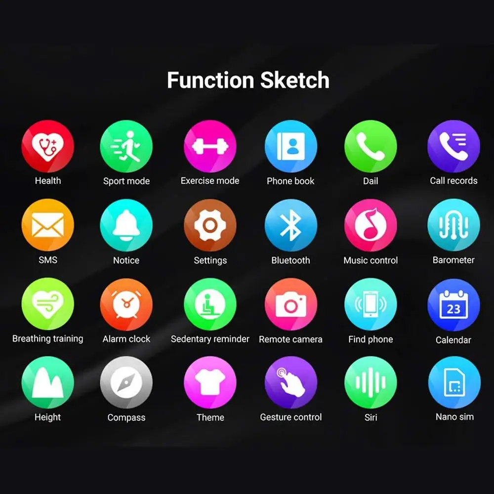 Nennbo M5S Smart GPS Watch Support SIM & Bluetooth Phone Call IP67 Waterproof Heart Rate Monitor Fitness Bracelet Nennbo M5S Smart GPS Watch Support SIM & Bluetooth Phone Call IP67 Waterproof Heart Rate Monitor Fitness Bracelet