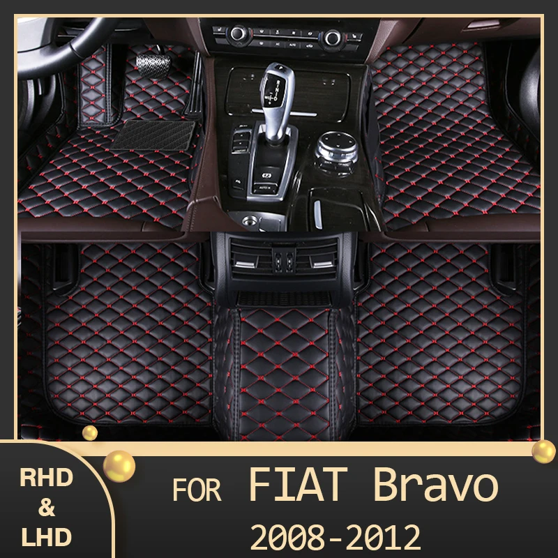 Автомобильные напольные коврики MIDOON для Fiat Bravo 2008 2009 2010 2011 2012 индивидуальные