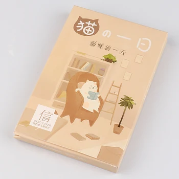 

6packs Kawaii Cat's day Wedding Invitations Greeting Card Postcards Birthday Letter Paper save the date Gift Message Cards