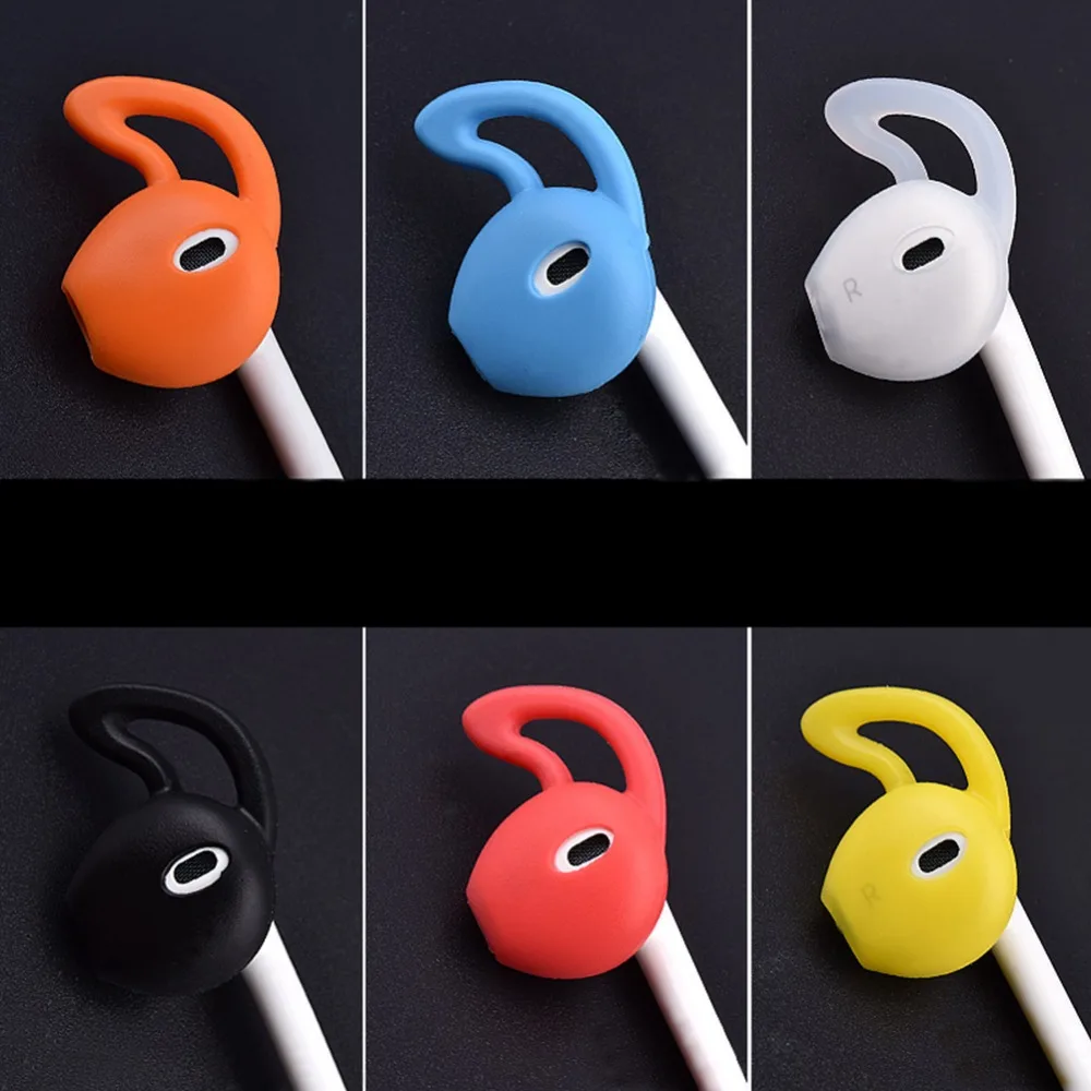 

New Fashion Soft Silicone Earbuds Case Shockproof Earphone Replacement Earplug Protector Ear Pads Case For Apple AirPods Headset