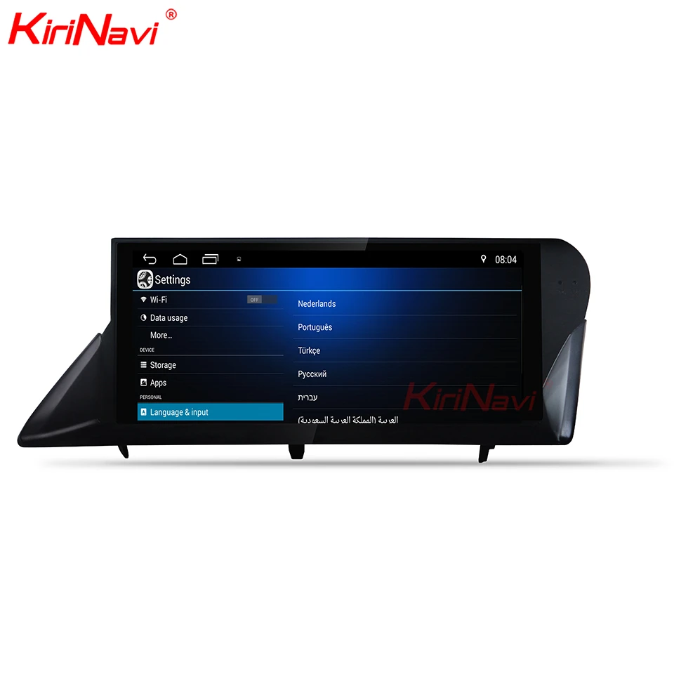 Автомагнитола KiriNavi 10 25 &quot Android 9 0 для Lexus RX RX270 RX350 RX450h GPS навигация Dvd