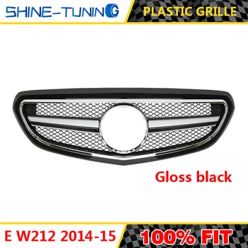 

Plastic Grille front bumper grill for E class w212 AMG Quattroporte parts radiator grilles Plastic business vehcile 2014-2015ye