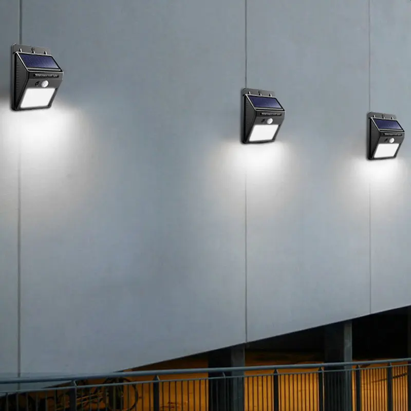 

Durable Street Lamp 3 Function Mode Solar Power 8/20/30 LEDs 4W Waterproof 1200mAh PIR Motion Sensor Yard IP65 Induction Light