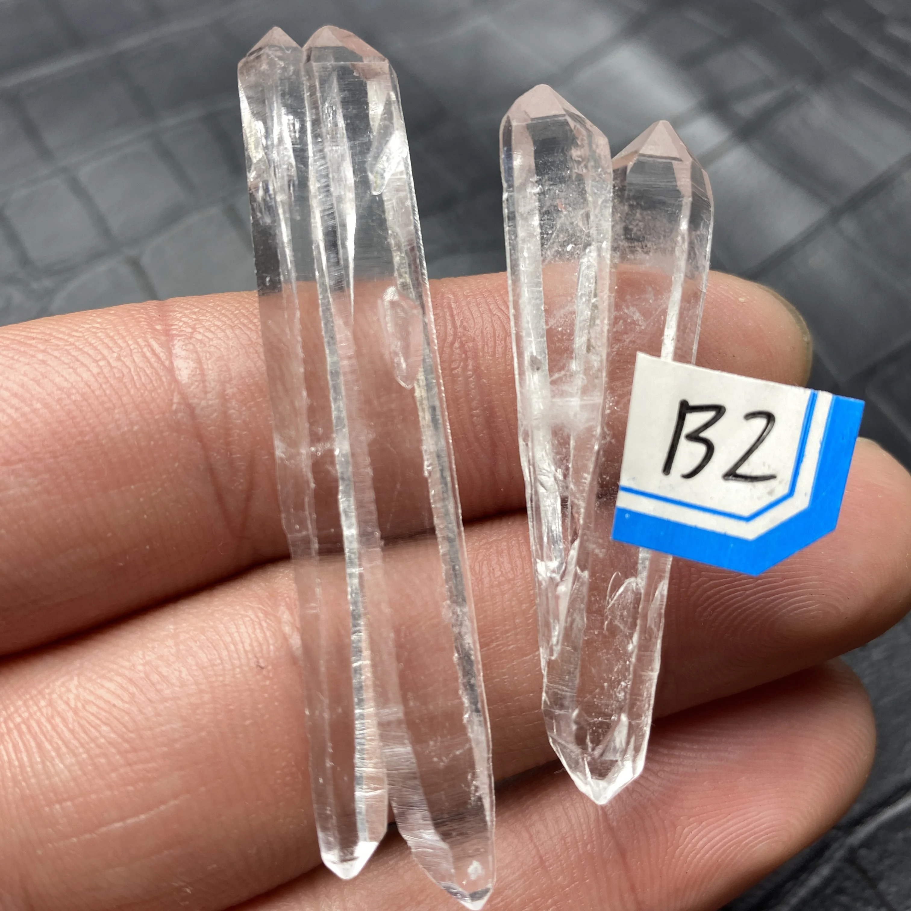 Natural Himalayan Crystal Backbone Raw stone mineral specimen energy healing obelisk
