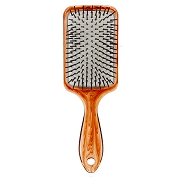 

Amber Air Cushion Hairstyling Paddle Brush Salon Detangler Brush Comb Spa Hair Massage Brush for Long Hair Anti-Static