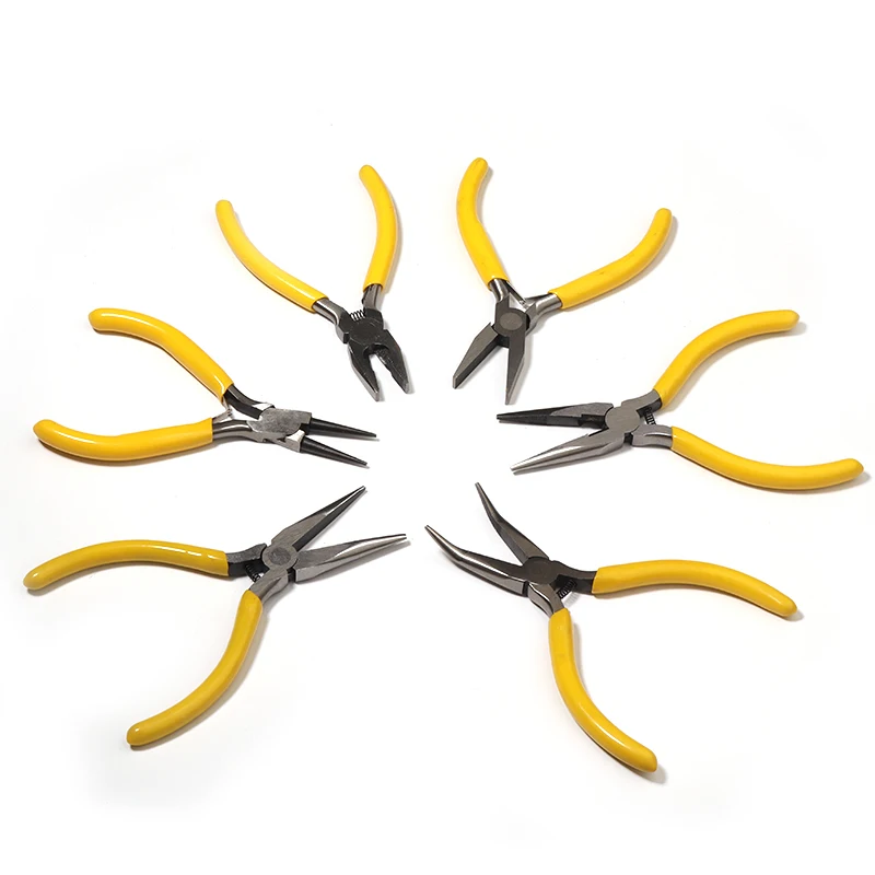 SAUVOO Stainless Steel Multifunction Pliers End Cutting Wire Pliers Hand Tools & Equipment Kit for DIY Jewellery Accessory