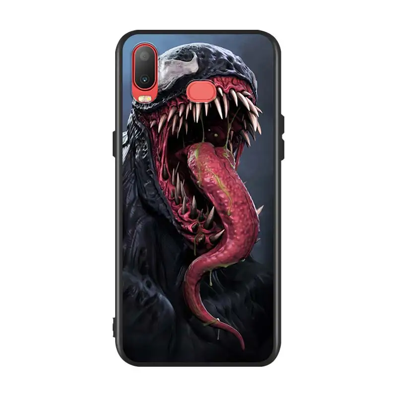 Venom Marvel Hero for Samsung Galaxy A9 A8 Star A750 A7 A6 A5 A3 Plus 2018 2017 2016 Black Phone Case Soft Cover samsung cases cute