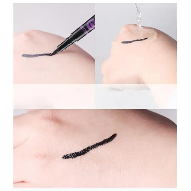 1 шт., черный водостойкий жидкий карандаш для глаз Make Up Comestics Eye, стойкий карандаш для теней, быстросохнущие инструменты для подводки, Makeu K4H2