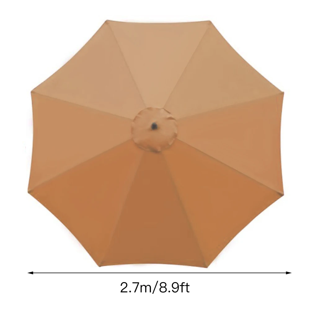 Outdoor Beach Umbrella Outdoor Awning Waterproof Sunshade Sail Patio Shade Double-layer Swimming Pool Rainproof Canopy Replacement For Outdoor Garden
