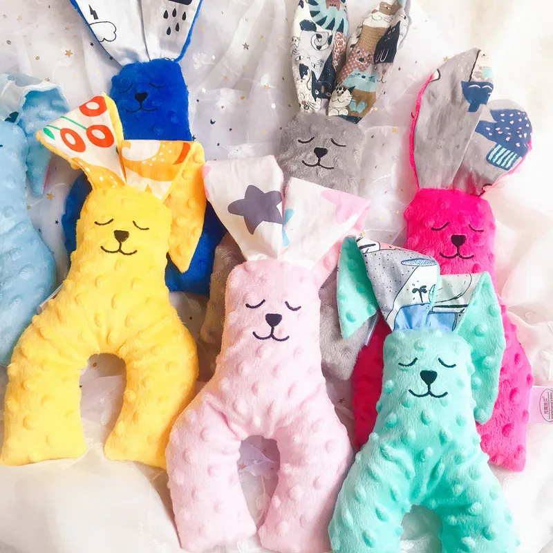 Babies pacify rabbits pacify sleeping dolls plush sleeping toys