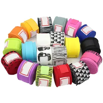 

2PCS/Pack 5M Springy Cotton Kick Boxing Bandage Wrist Straps Taekwondo Muay Thai Bandage Hand Gloves Wraps Sports Protective