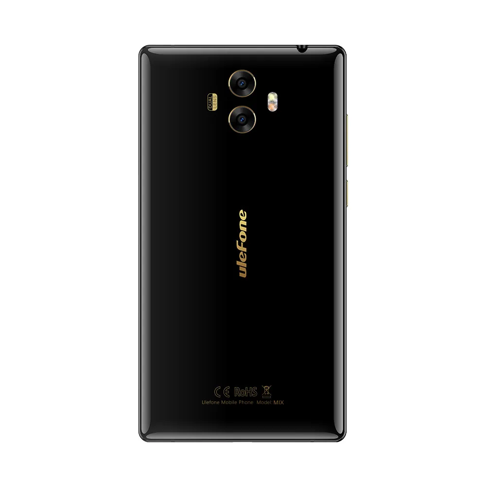 Быстрая Ulefone Mix 4 Гб+ 64 ГБ Android 7,0 4G смартфон Восьмиядерный 5," HD 13 МП+ 5 Мп двойная реальная камера отпечаток пальца ID мобильный телефон