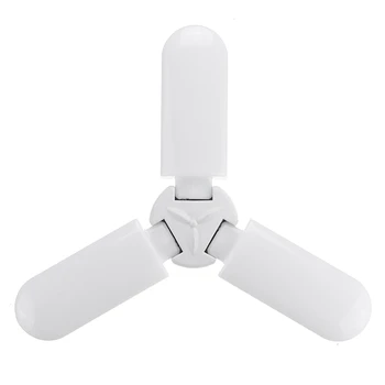 

LED Garage Light,45W 6500K,Cool Daylight White LED Area Light,E27 Medium Base,for Outdoor Factory Warehouse Barn Backyard and Mo