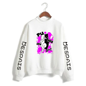 

Sweatshirt Dangan Ronpa Harajuku Women Turtleneck Sweatshirts Kpop Casual outwear Hip-Hop streetwear Clothes