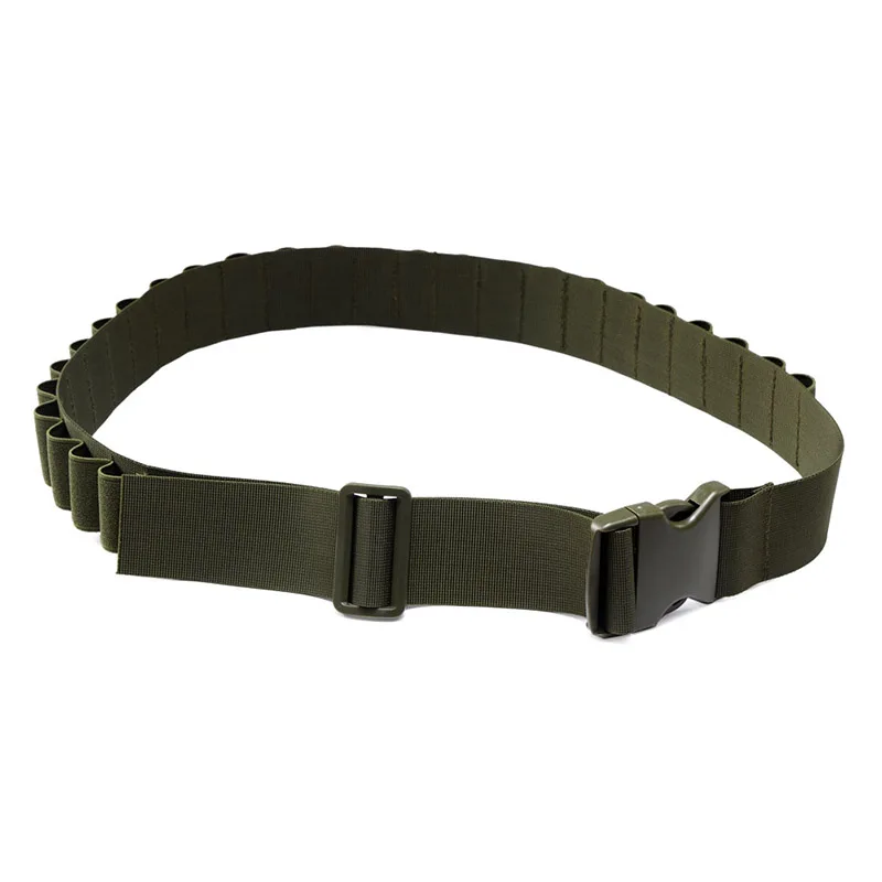 

Military Molle Pouch Tactical 25 Shell bandolier Belt 140*5CM Outdoor Airsoft Hunting Cartridge Belt Hunting accessories