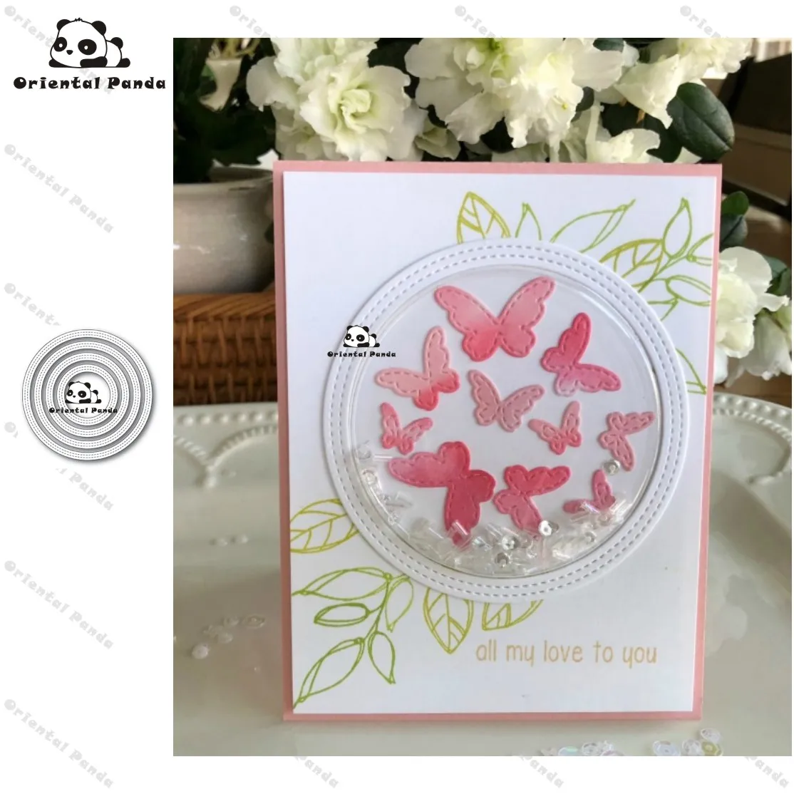 New Dies 2020 Circular frame Metal Cutting diy photo album cutting dies Scrapbooking Stencil Die Cuts Card Making | Дом и сад